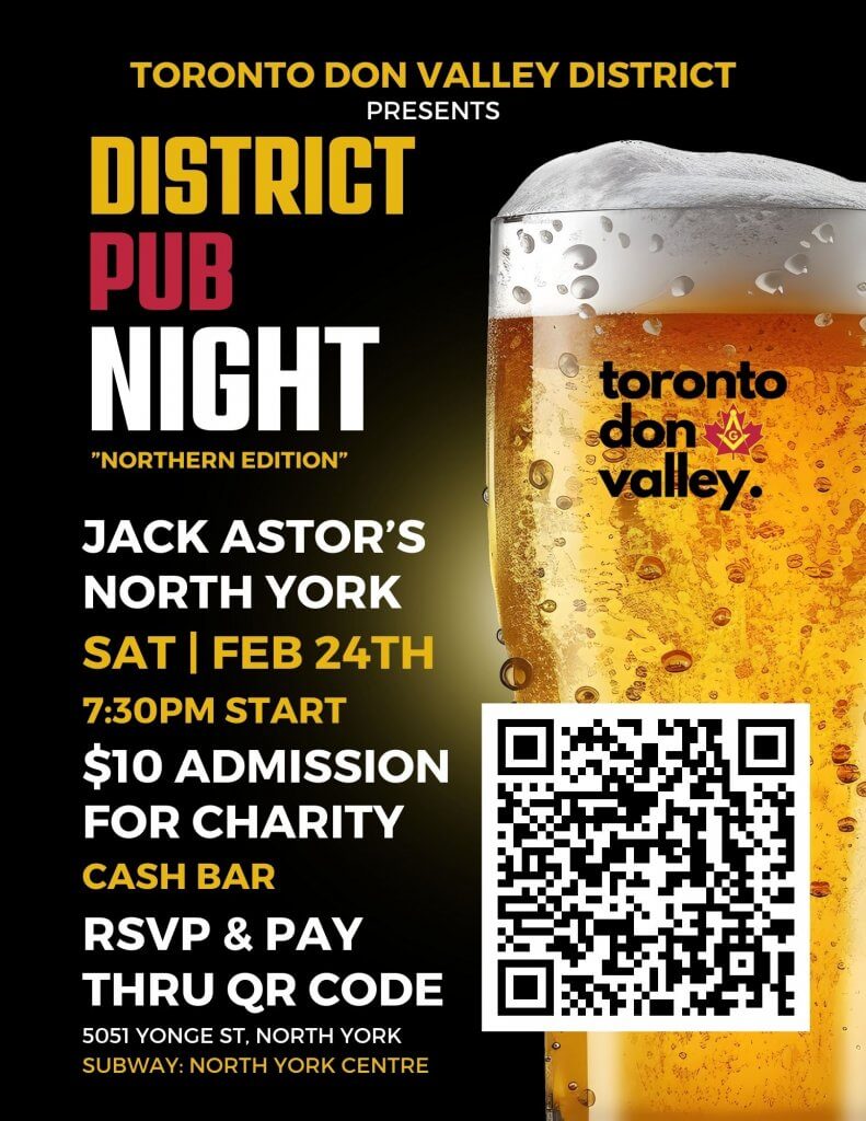 Events Toronto Don Valley District Masons