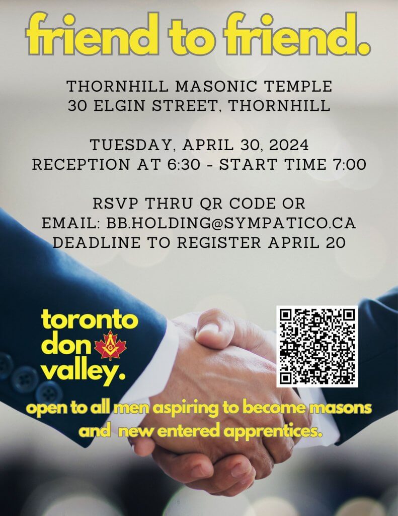 Events Toronto Don Valley District Masons